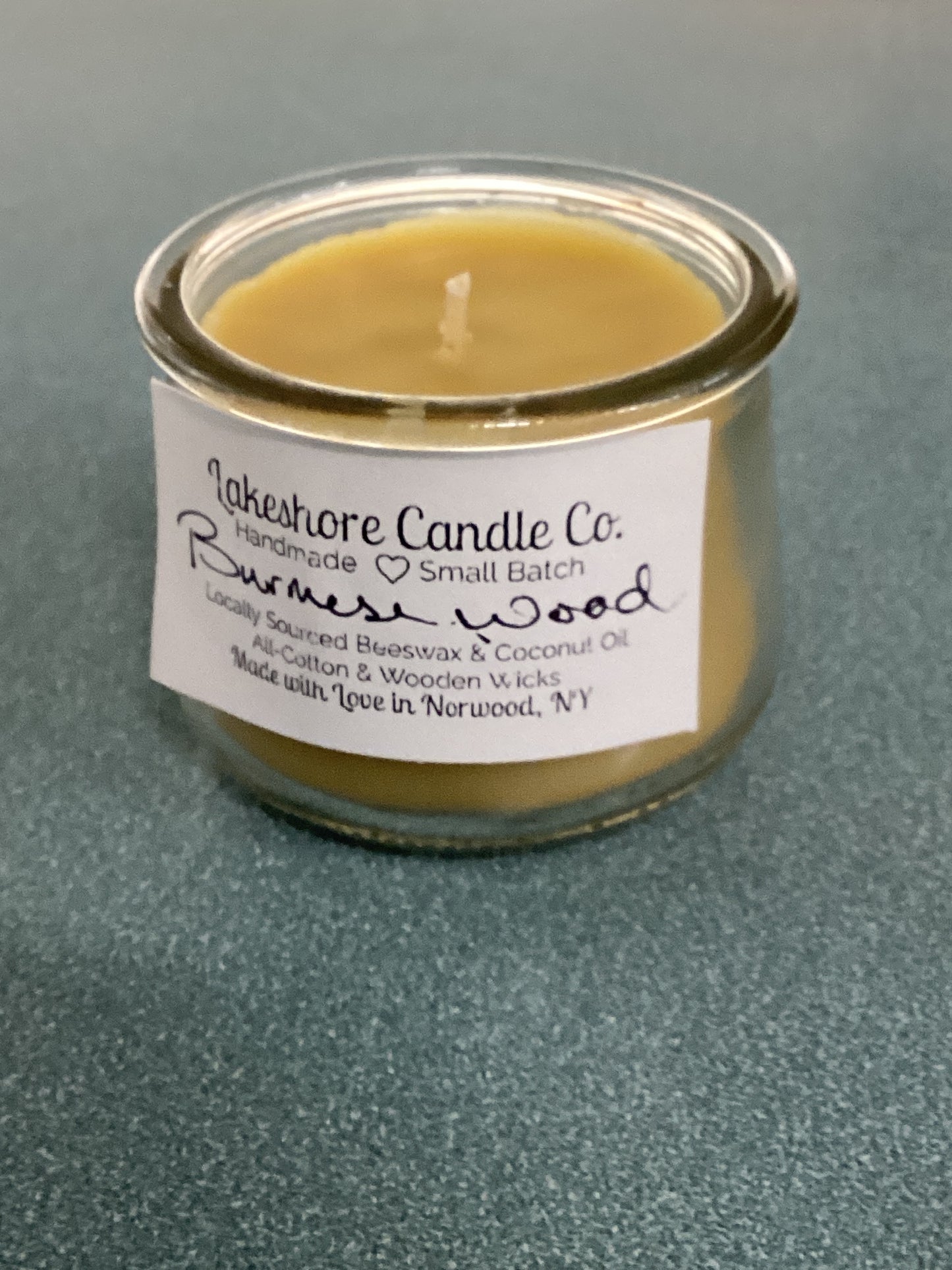 3.5 oz Beeswax Container Candle