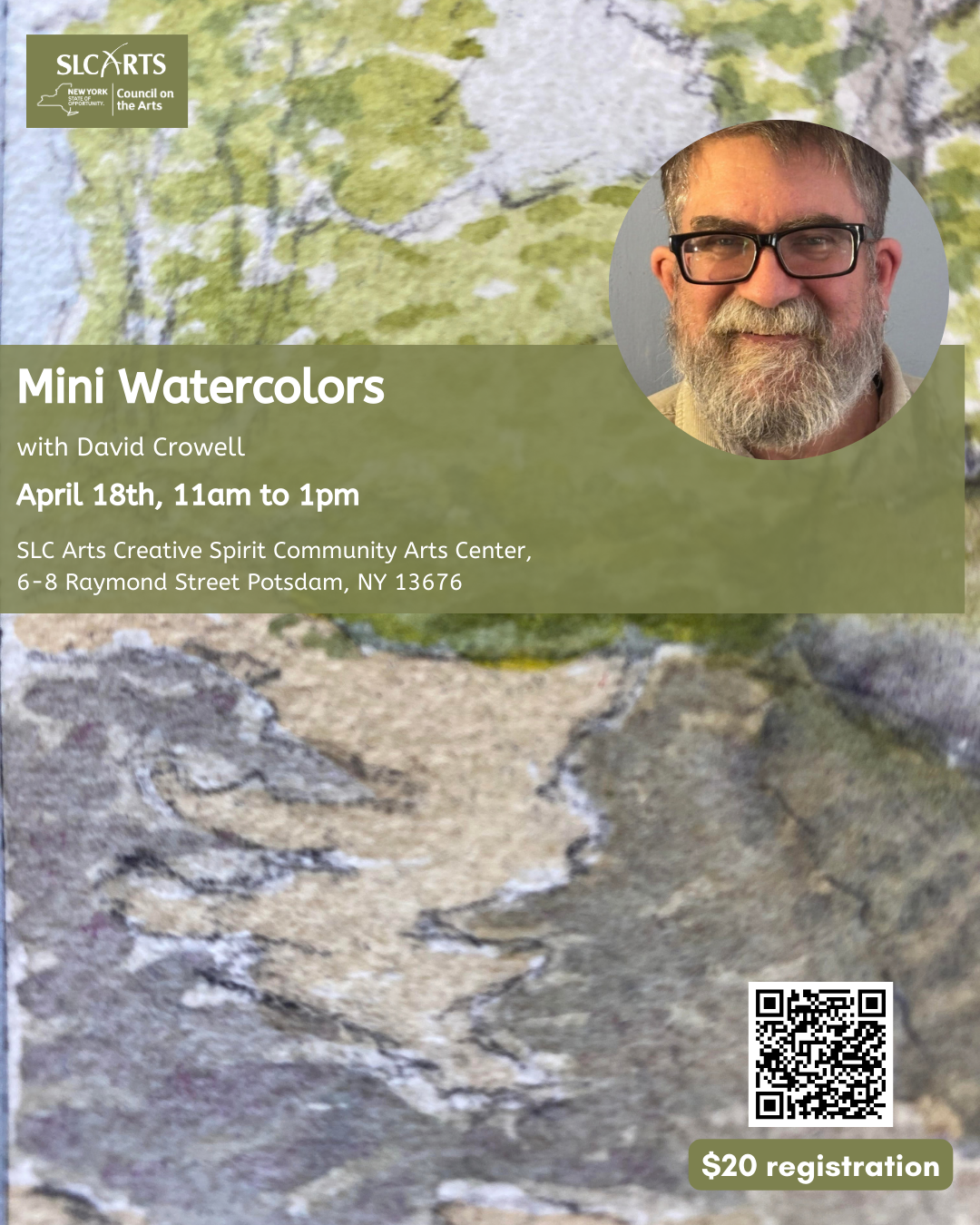Mini Watercolor Class with Dave Crowell