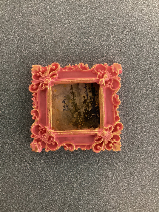 Gold forest in Pink Frame by Dominique LaVoie