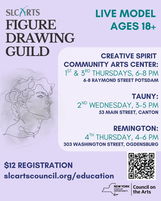 Figure Drawing (Ages 18+ Only - Live Model)