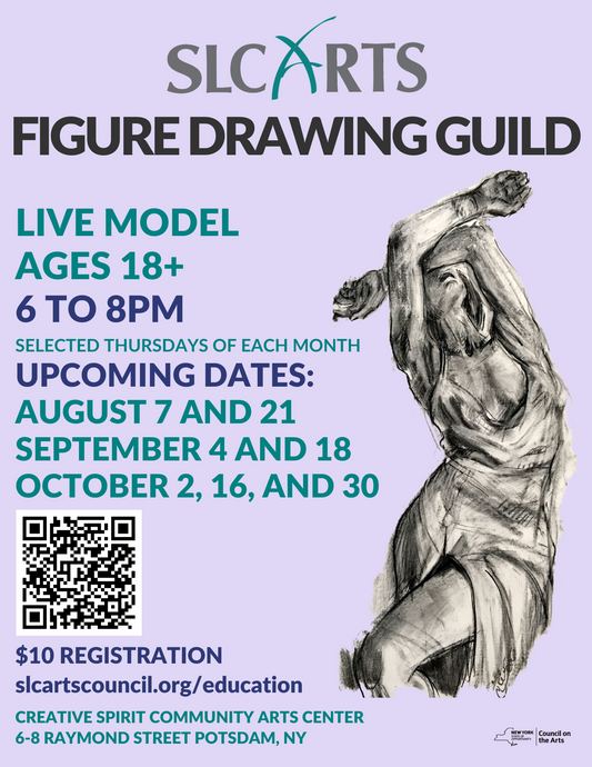 Figure Drawing (Ages 18+ Only - Live Model)