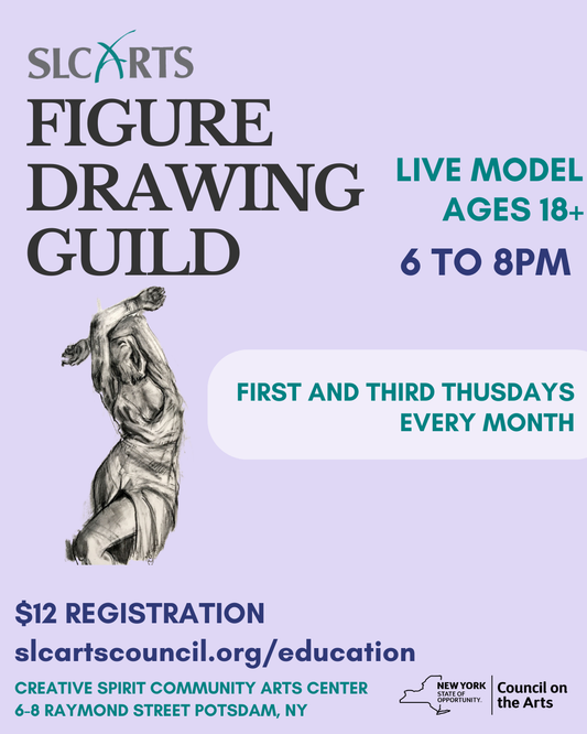 Figure Drawing (Ages 18+ Only - Live Model)