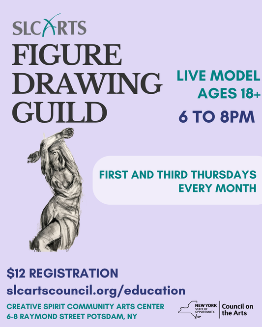 Figure Drawing (Ages 18+ Only - Live Model)
