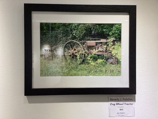 "Cog Wheel Tractor" Photograph by Beverly J. Patchin