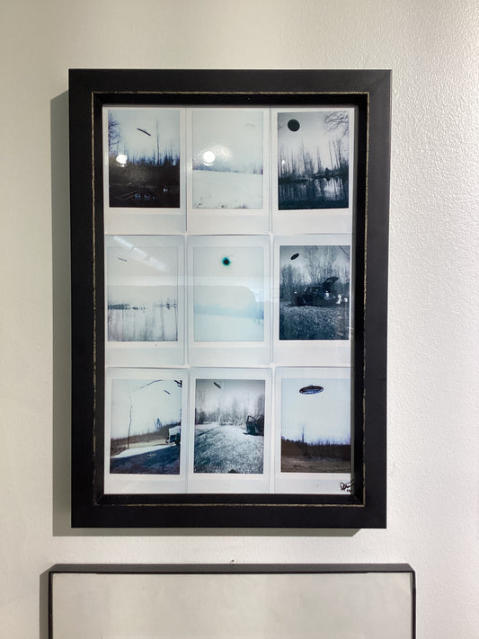 "They Were All Over the Old Farm After Grandpa Passed" Photograph Collage by David Prosper
