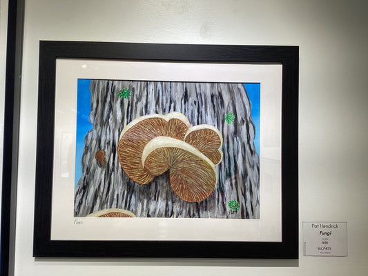 "Fungi" Acrylic Painting by Pat Hendrick