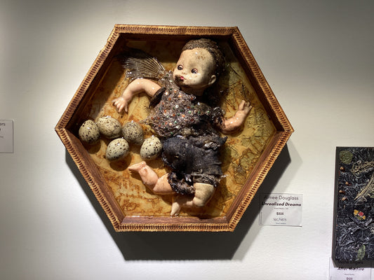 "Unrealized Dreams" Mixed Media Sculpture by Aimee Douglass