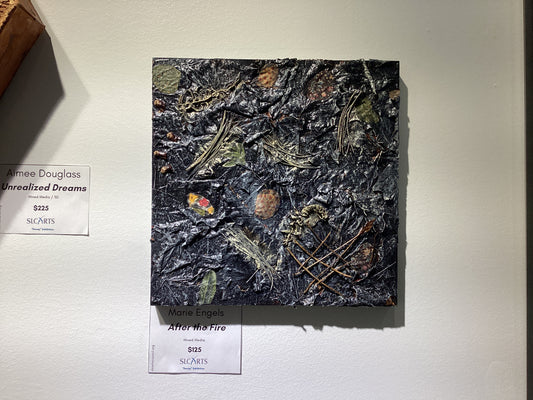 "After the Fire" Mixed Media Piece by Marie Engels