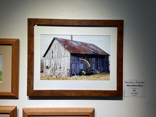 "Heuvelton Barn" Photograph by Beverly J. Patchin
