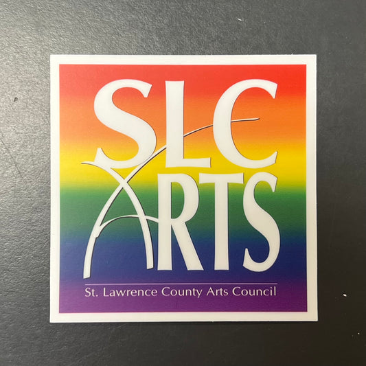 SLC ARTS Rainbow Pride Square Sticker