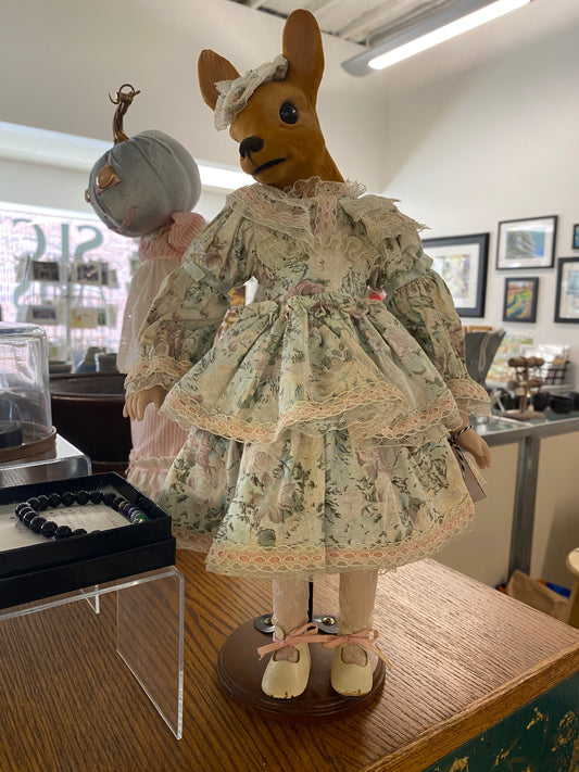 Deer Head Doll