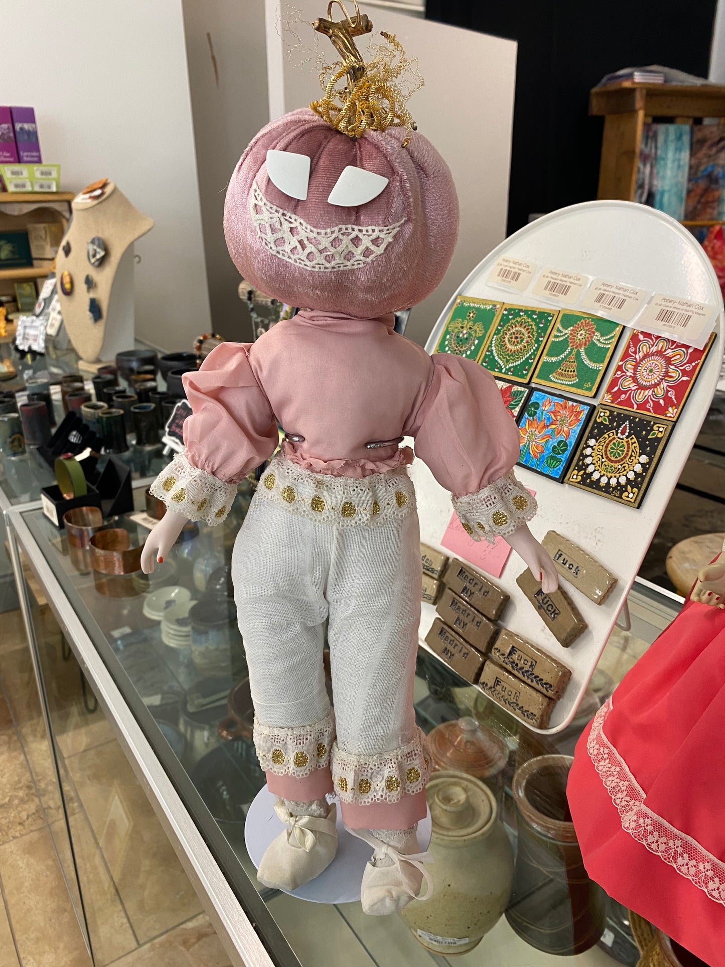 Pumpkin Head Dolls: Medium Size