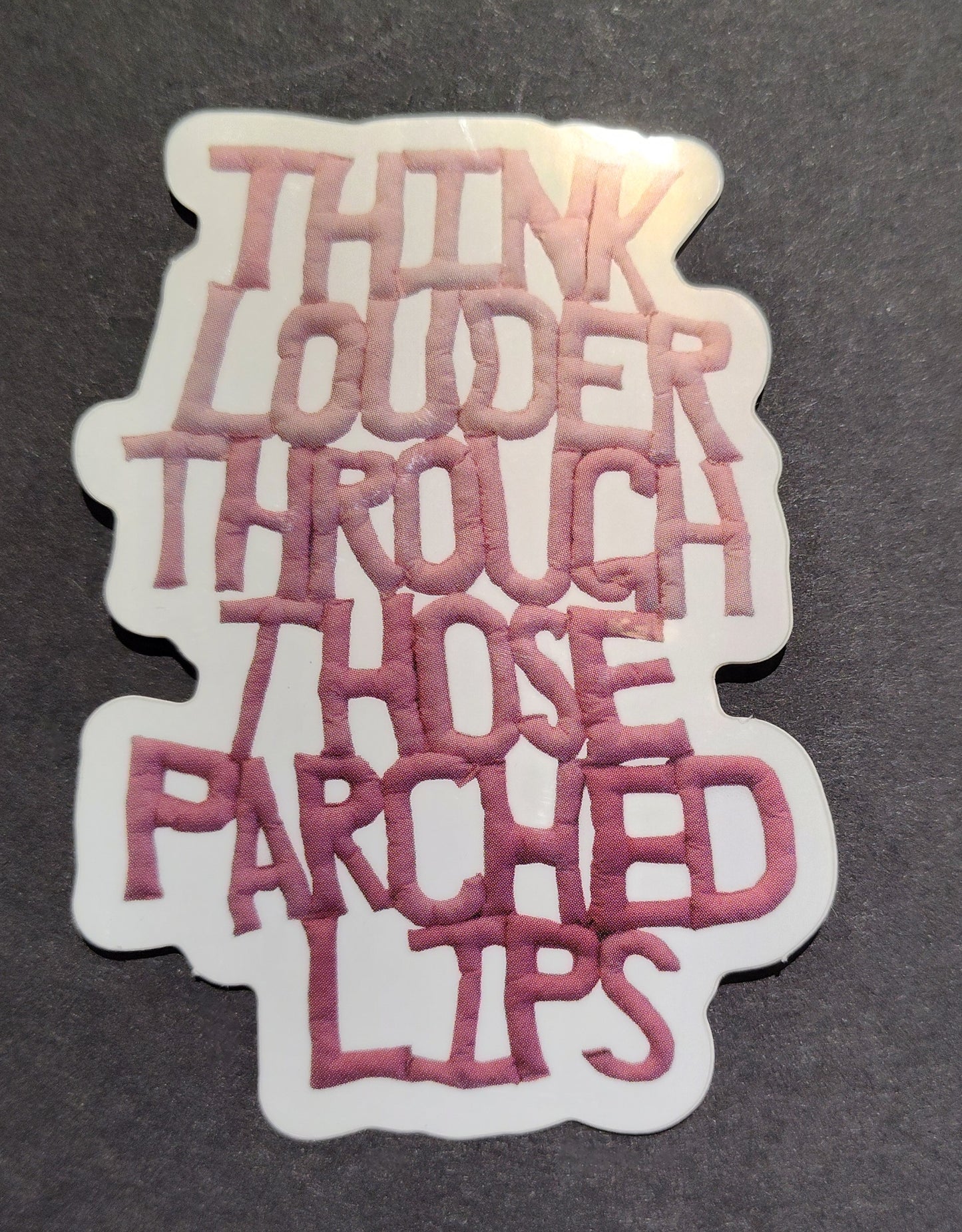 Think Louder Sticker - Anna Warfield