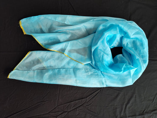 Alchemy Scarf- Ice Blue by Virginia Burnett