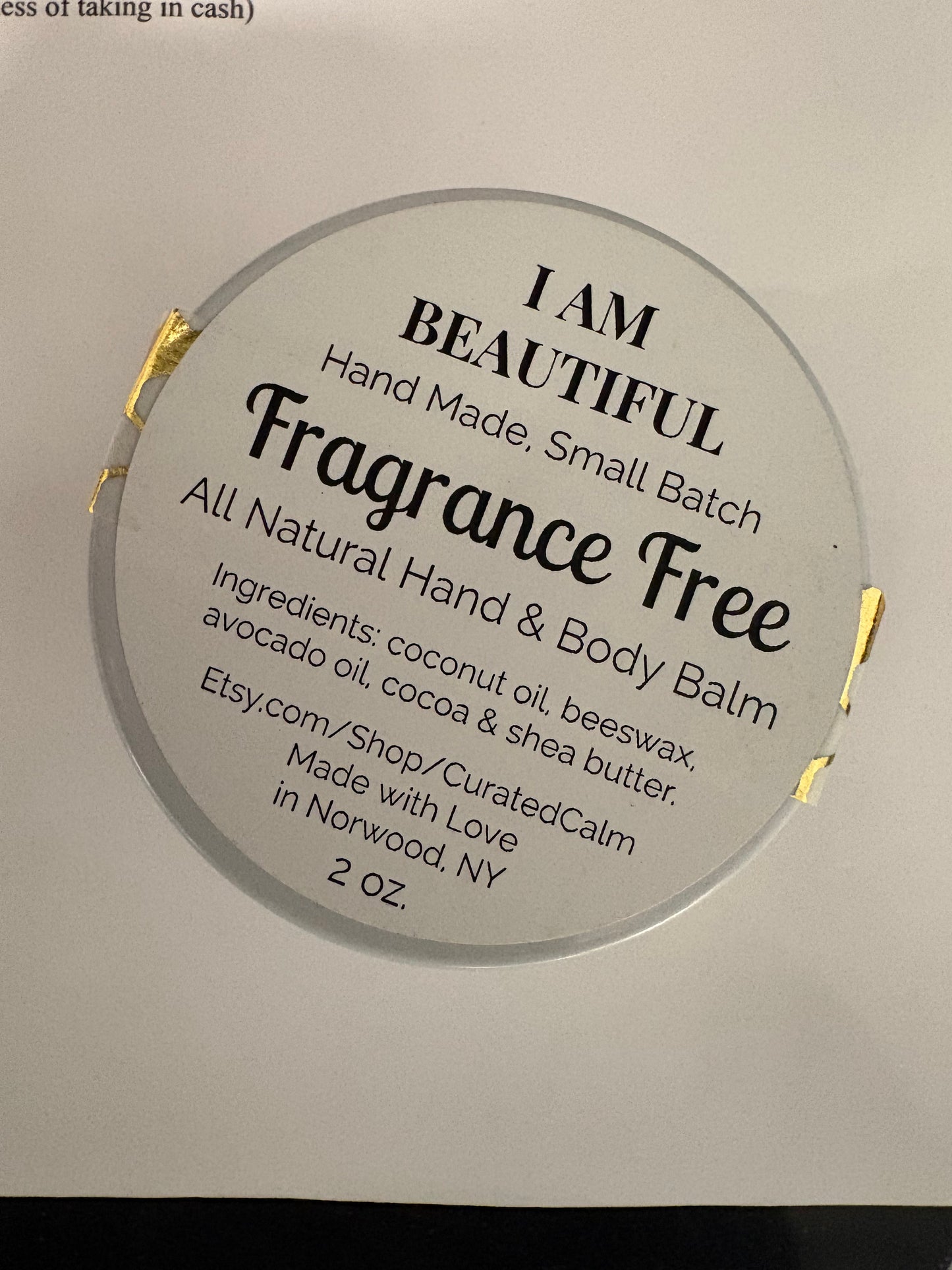 Hand & Body Balm - Ginger Sweeney