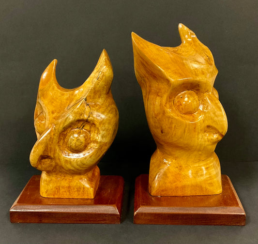 Owl Book Ends - Robert Docker
