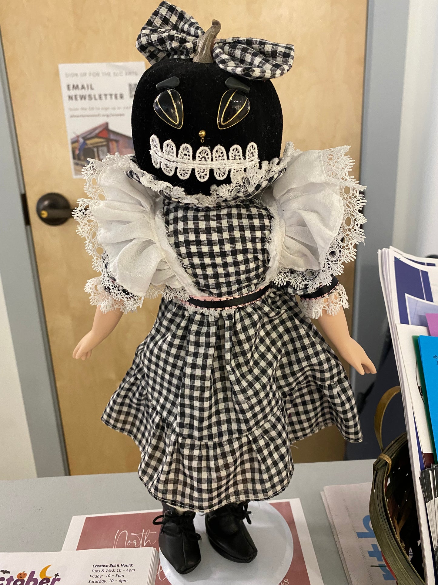 Pumpkin Head Dolls: Medium Size
