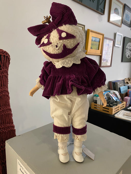 Pumpkin Head Doll