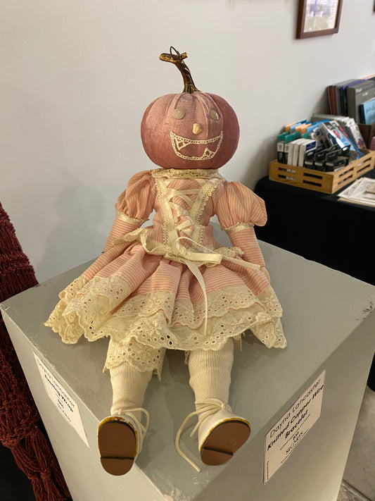 Pumpkin Head Doll
