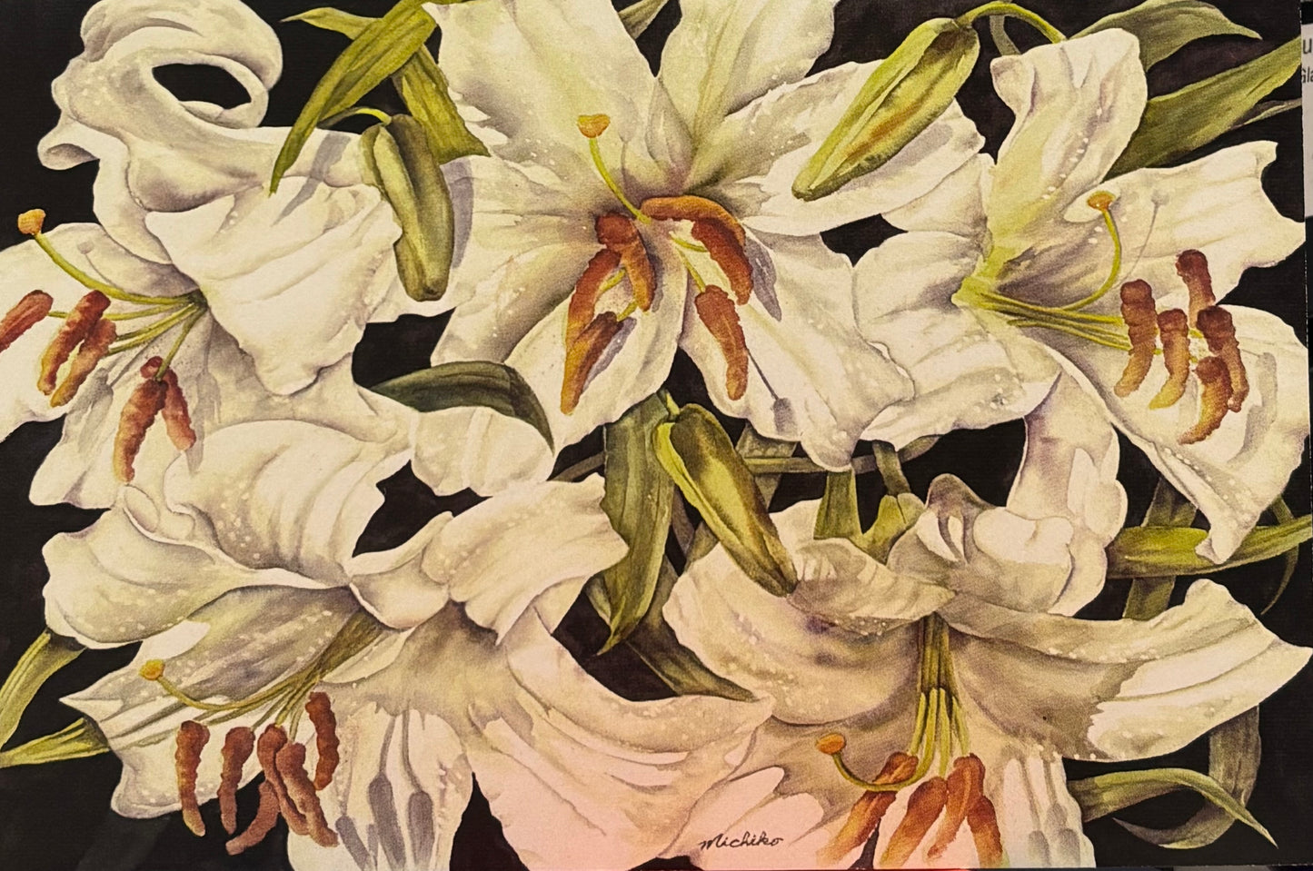 Postcards, Michiko Taylor
