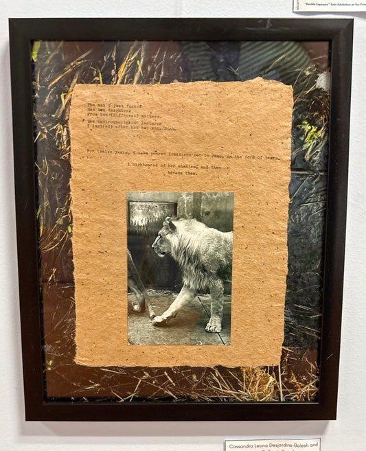 Cassandra Leona  Desjardins-Bolesh and Lainie Calhoun-Bouchey:  Lion