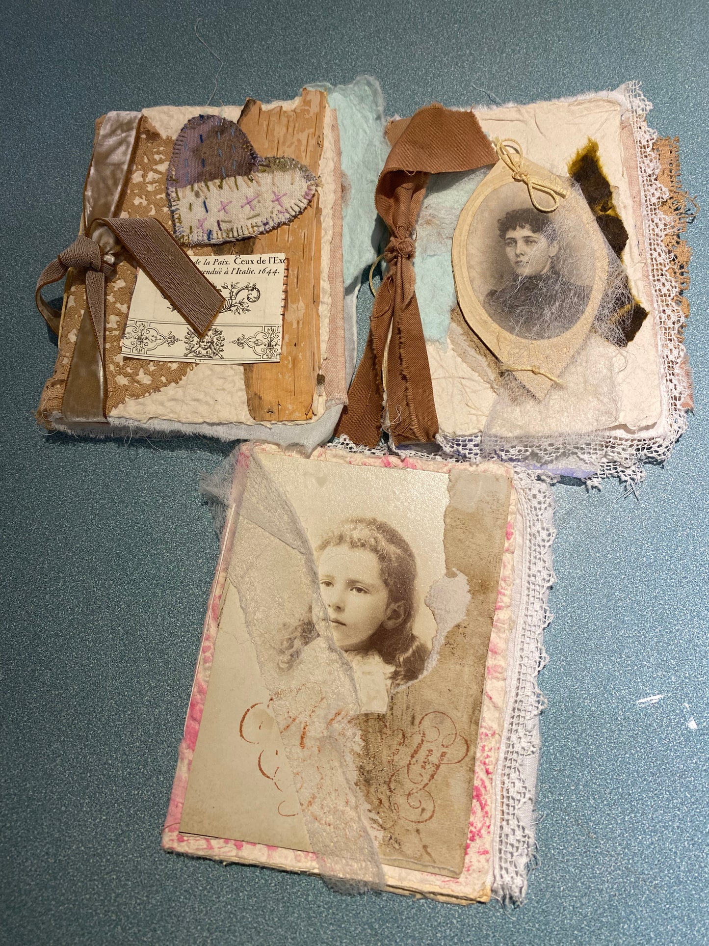 Mixed Media Paper Booklets- Sandra Nestlerode-Hale