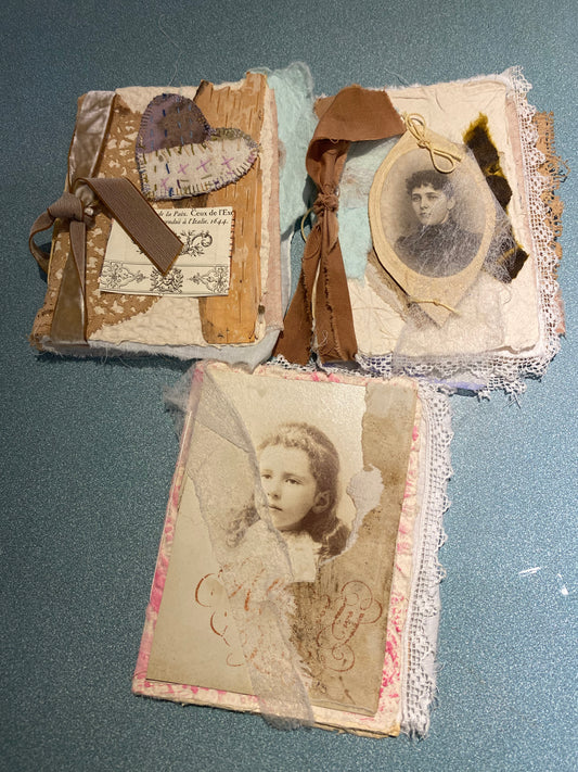 Mixed Media Paper Booklets- Sandra Nestlerode-Hale