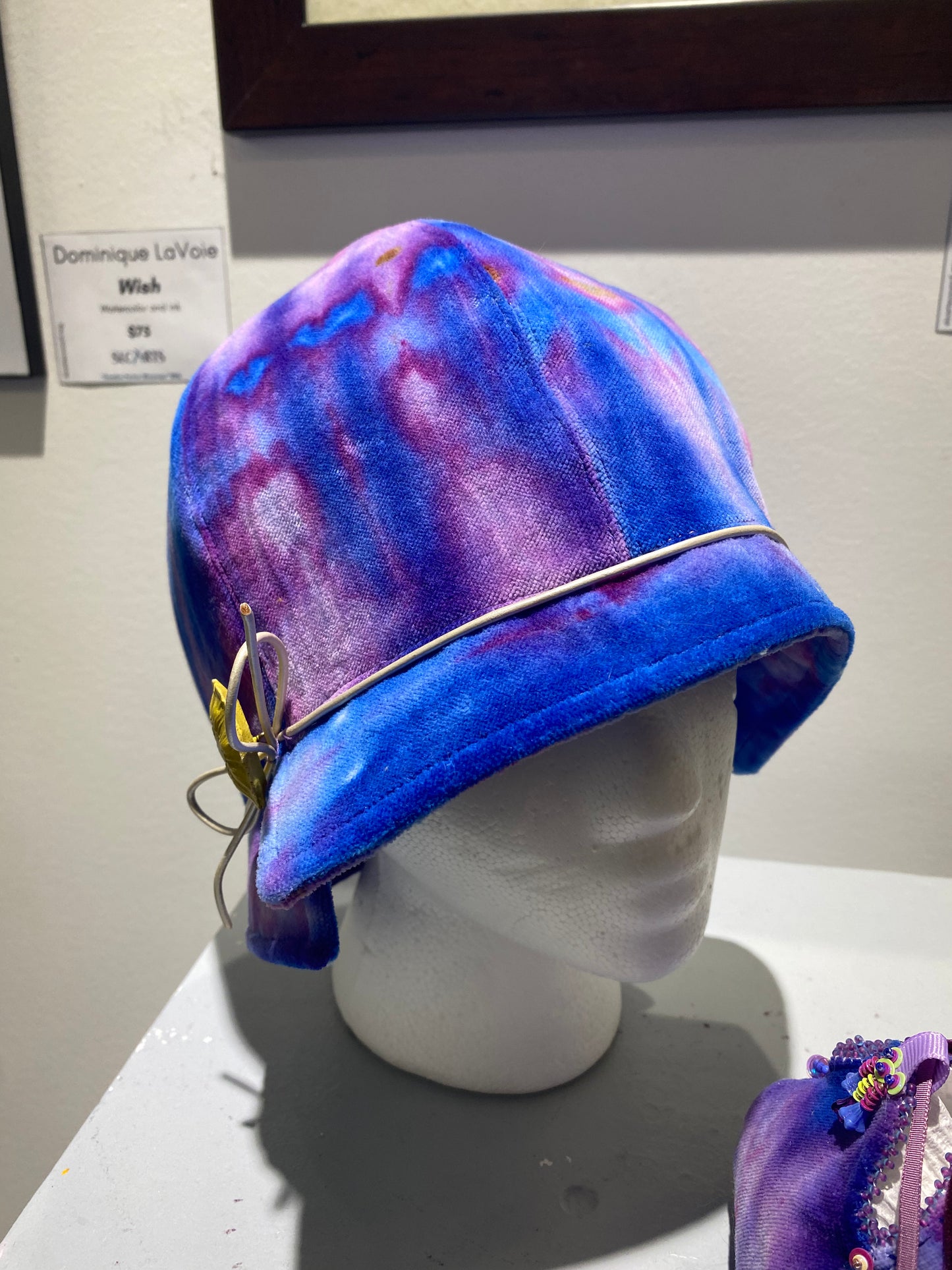 Virginia Burnett- Periwinkle Cloche
