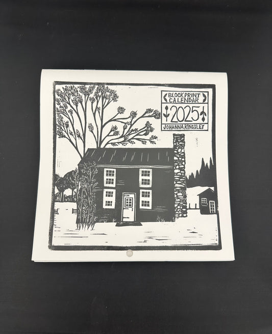 2025 Block Print Calendar - Johanna Kingsley
