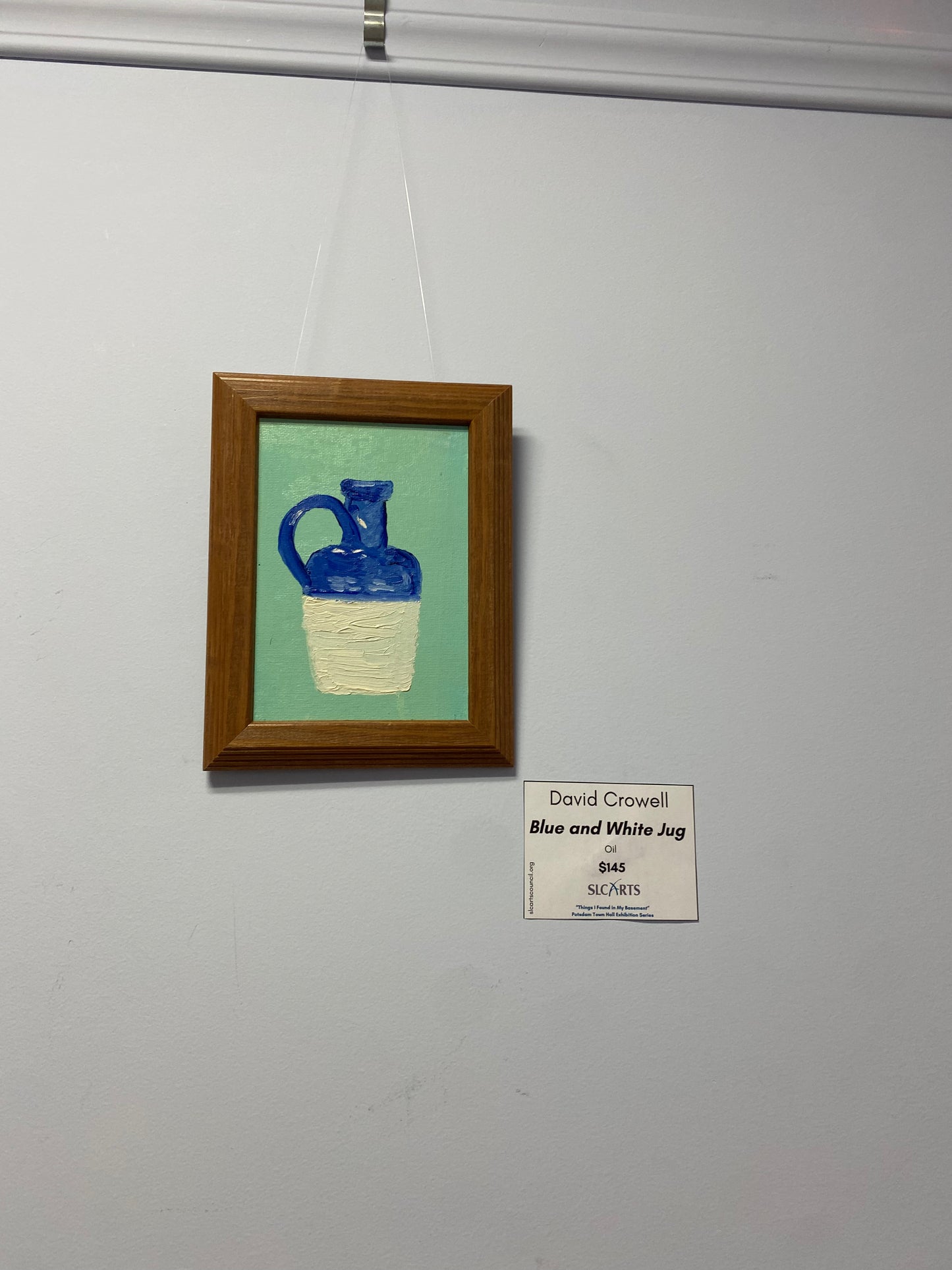David Crowell- Blue and White Jug