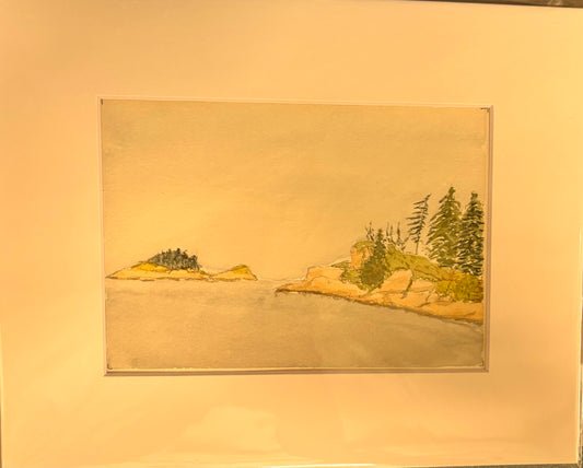 Sand Beach and the Fort - David Crowell