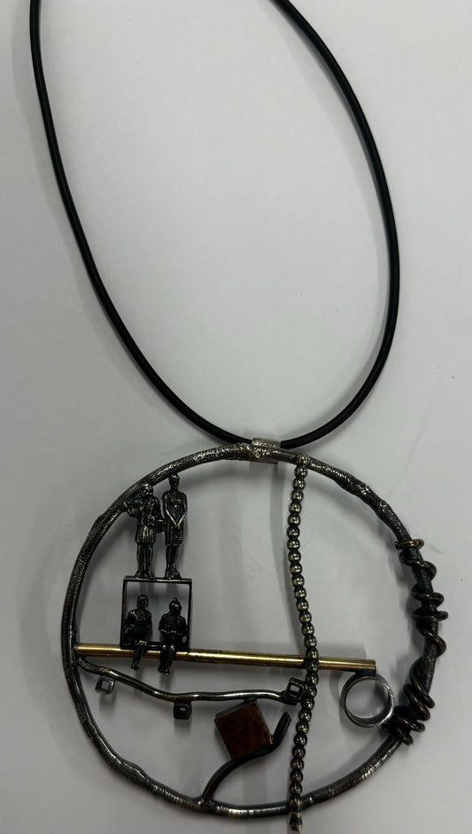 Four Ladies Pendant - Mary Ann Spavins Owen
