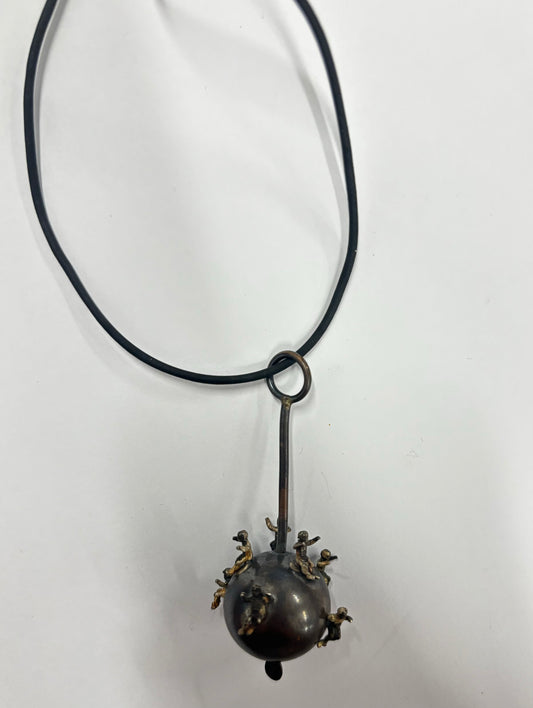 Hey Baby Pendant - Mary Ann Spavins Owen