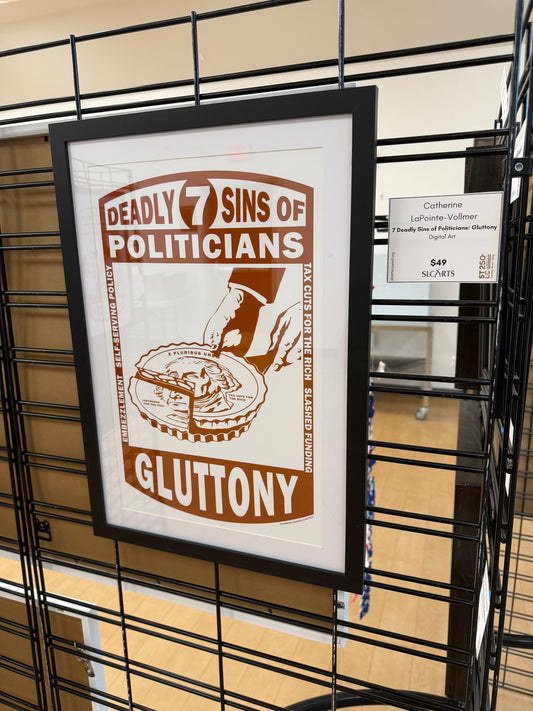 Echoes: 7 Deadly Sins of Politicians: Gluttony by Catherine Lapointe-Vollmer