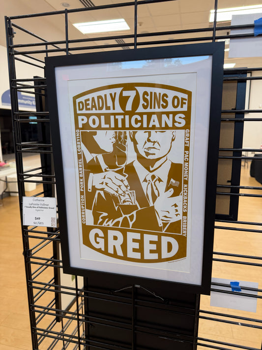 Echoes: 7 Deadly Sins of Politicians: Greed by Catherine Lapointe-Vollmer