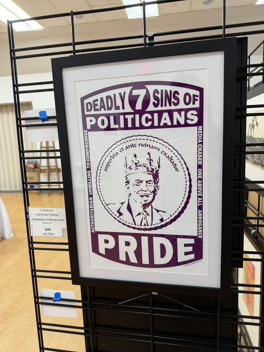 Echoes: 7 Deadly Sins of Politicians: Pride by Catherine Lapointe-Vollmer