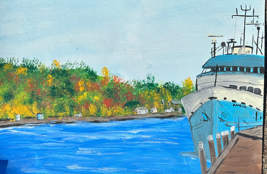 Elizabeth Saucier - Boats in Bayfield