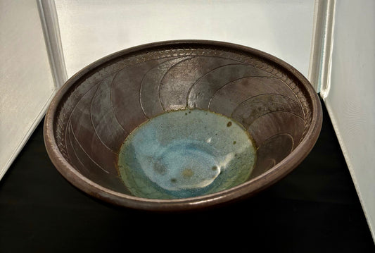 Large Salt Glazed Bowl - Ray Aldridge