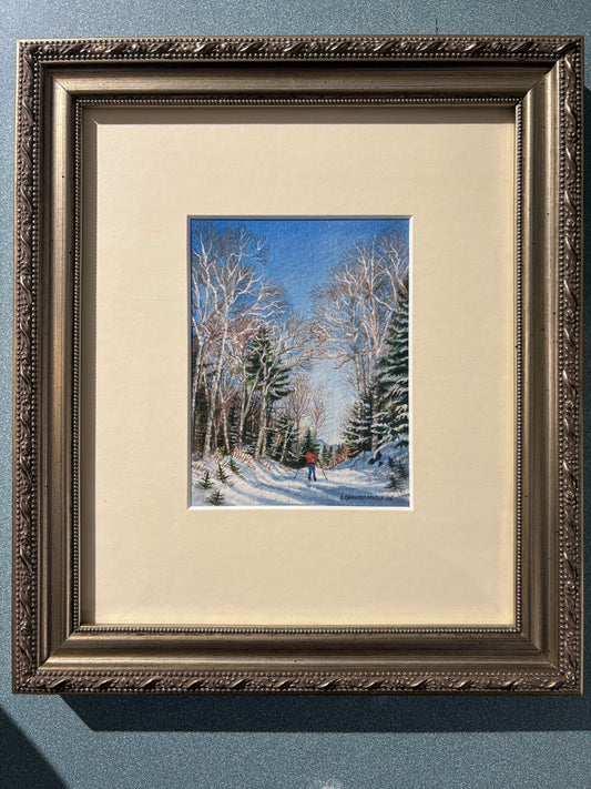 Through the Birches - Anna Gerhard-Arnold