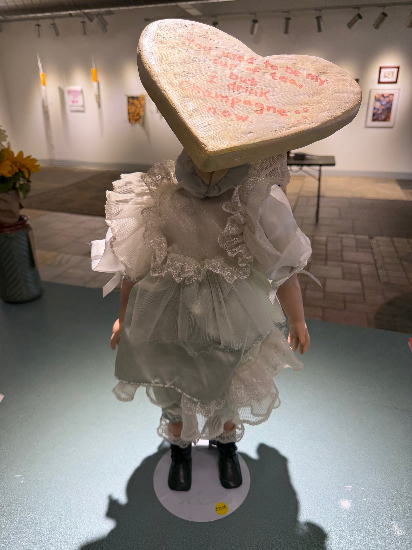 Conversation Heart Doll (Champagne)