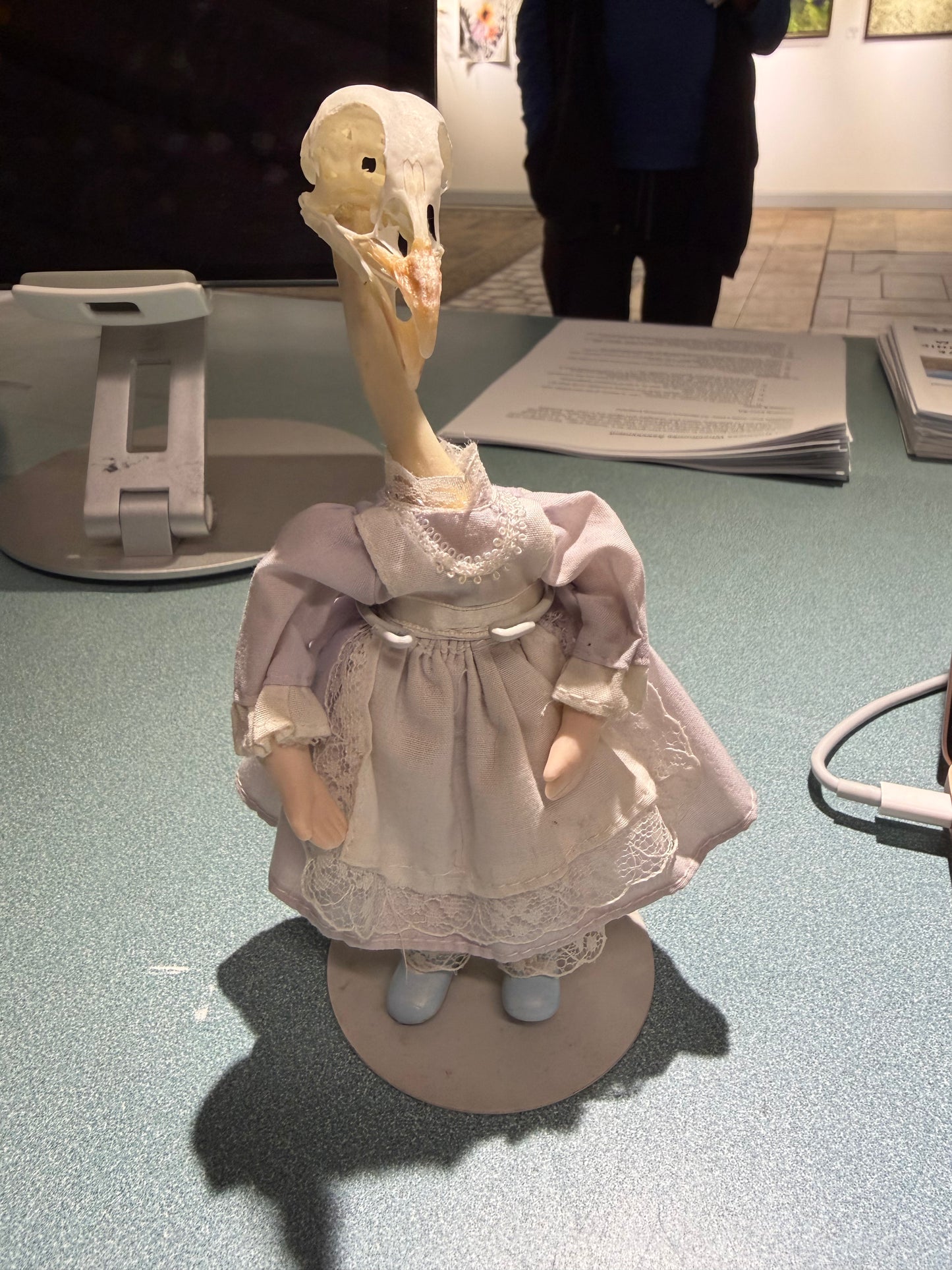 Baby Bird Skull Doll