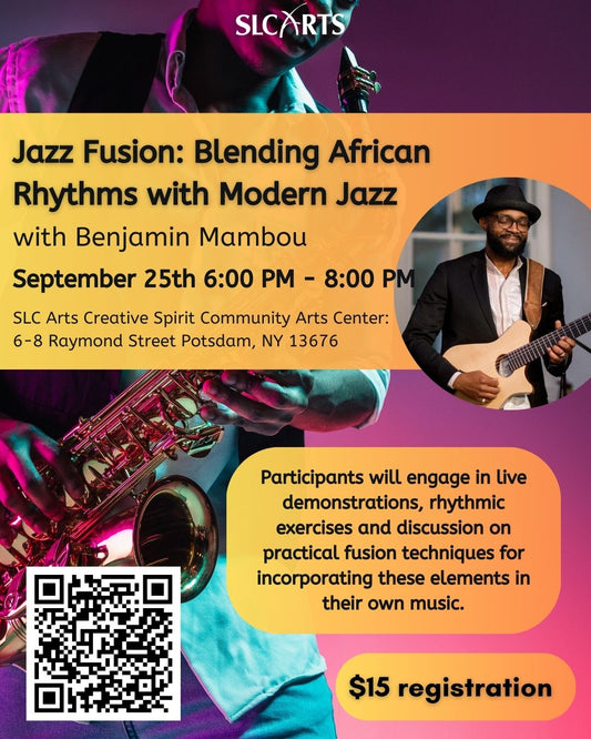 Jazz Fusion - Blending African Rhythms with Modern Jazz with Benjamin Mambou