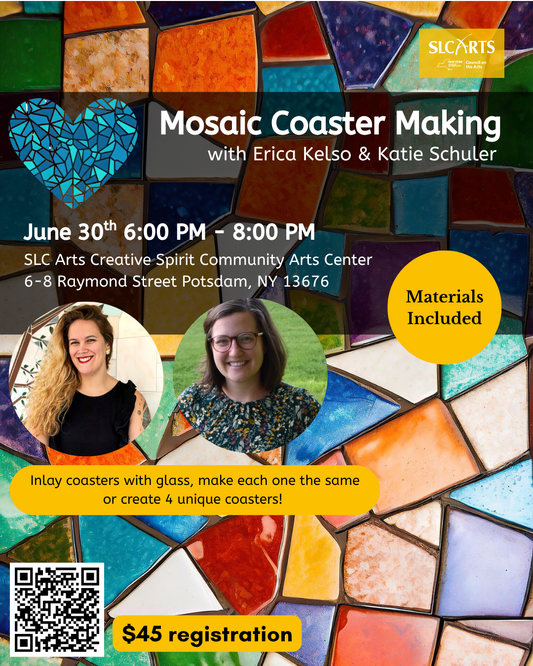 Mosaic Coaster Making with Erica Kelso and Katie Schuler