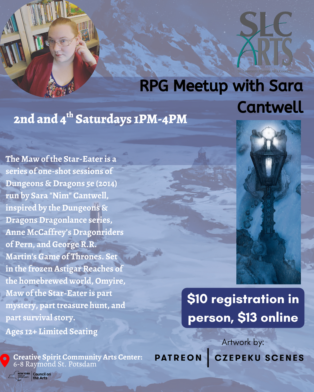 RPG Meetup with Sara Cantwell