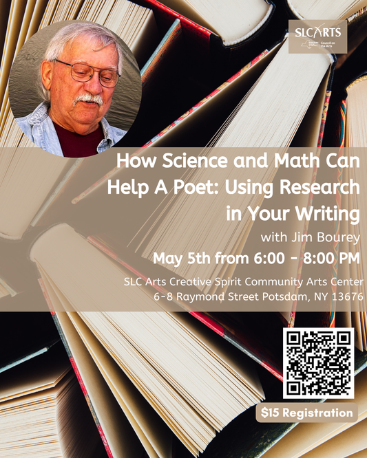 How Science and Math Can Help A Poet: Using Research in Your Writing with Jim Bourey