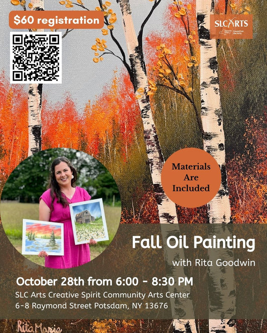 October Oil Painting Class with Rita Goodwin