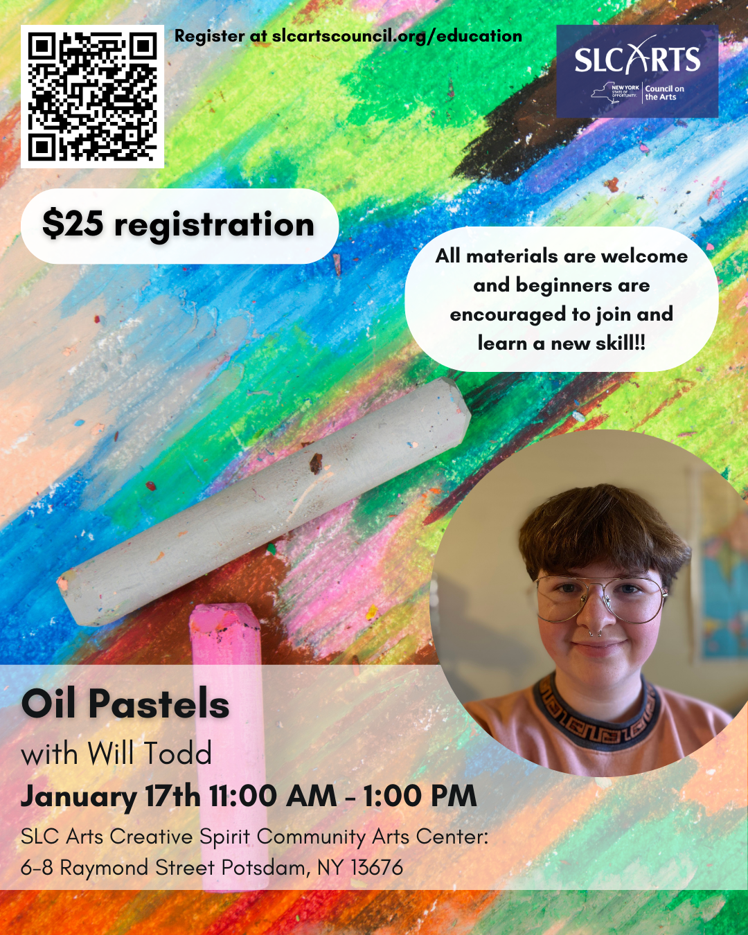 Oil Pastels with Will