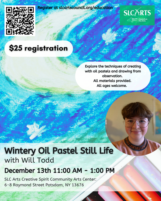 Wintery Oil Pastel Still Life with Will Todd