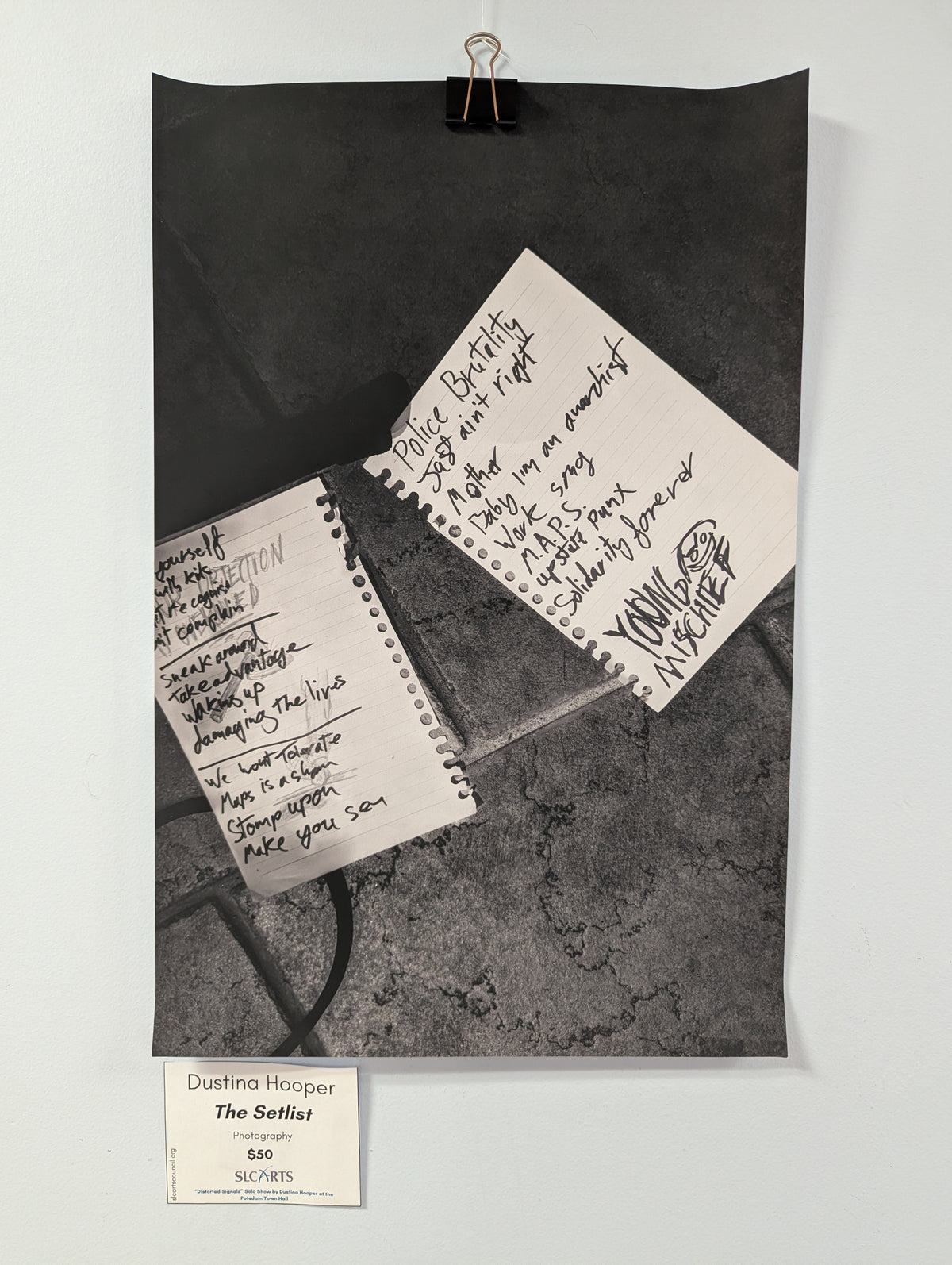 Dustina Hooper- The Setlist