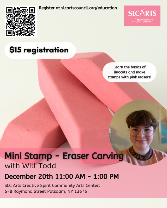 Mini Stamps with Pink Erasers with Will Todd